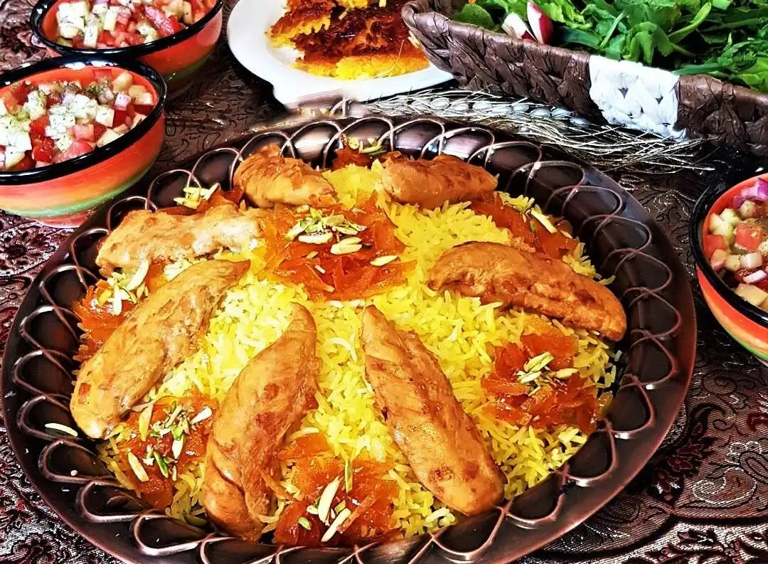 درست کردن شیرین پلو مجلسی و خوشمزه مخصوص اعیاد