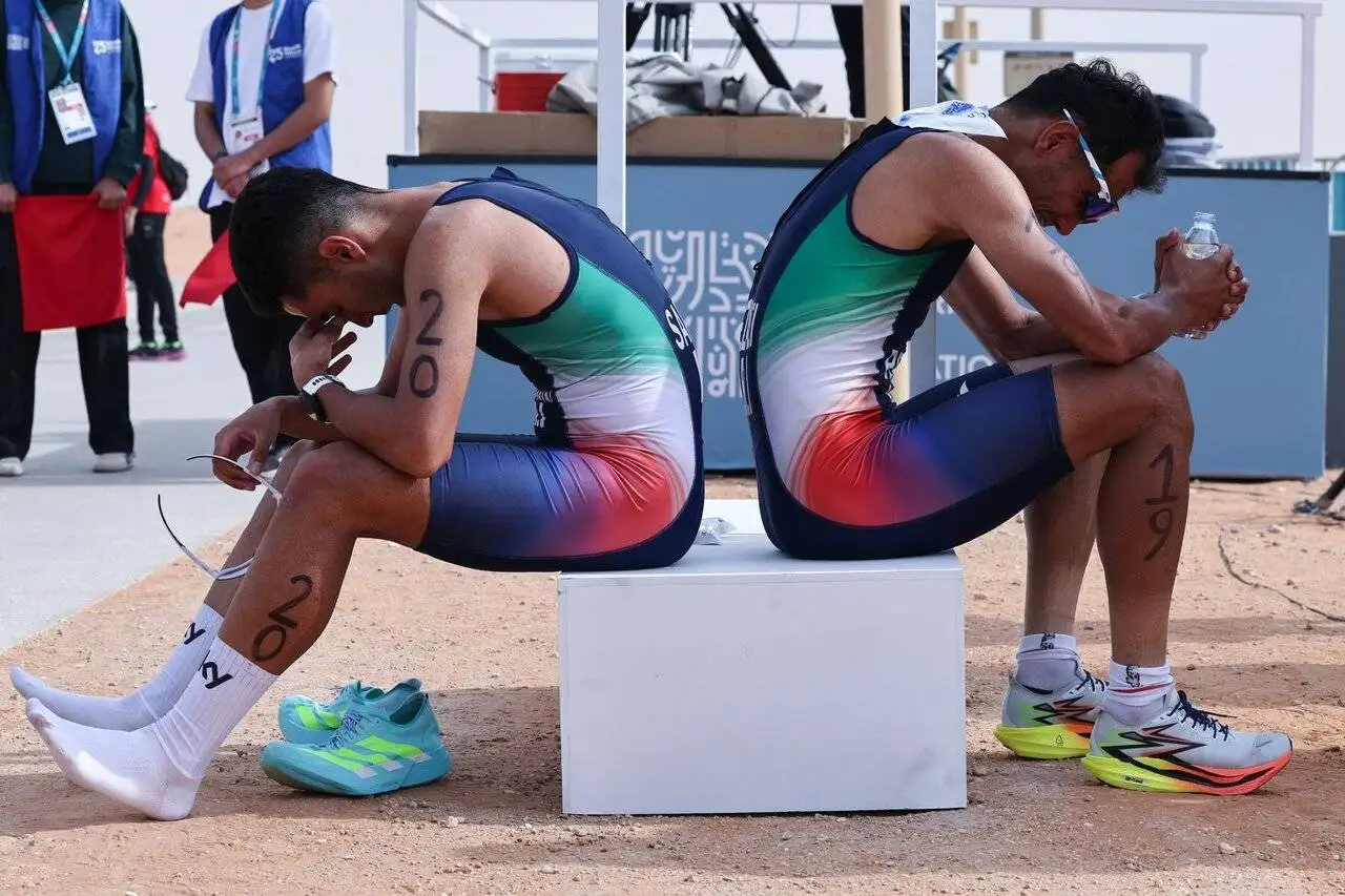 عکس - غم قرینه ایرانی در ریاض