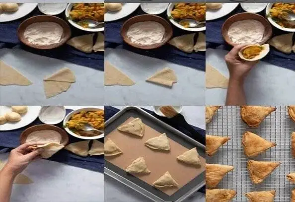 سمبوسه گیاهی بدون روغن ؛ انتخاب سالم این روزها