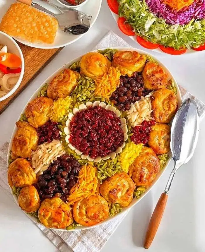 درست کردن جواهر پلو مجلسی و لذیذ مناسب برای دورهمی های عید