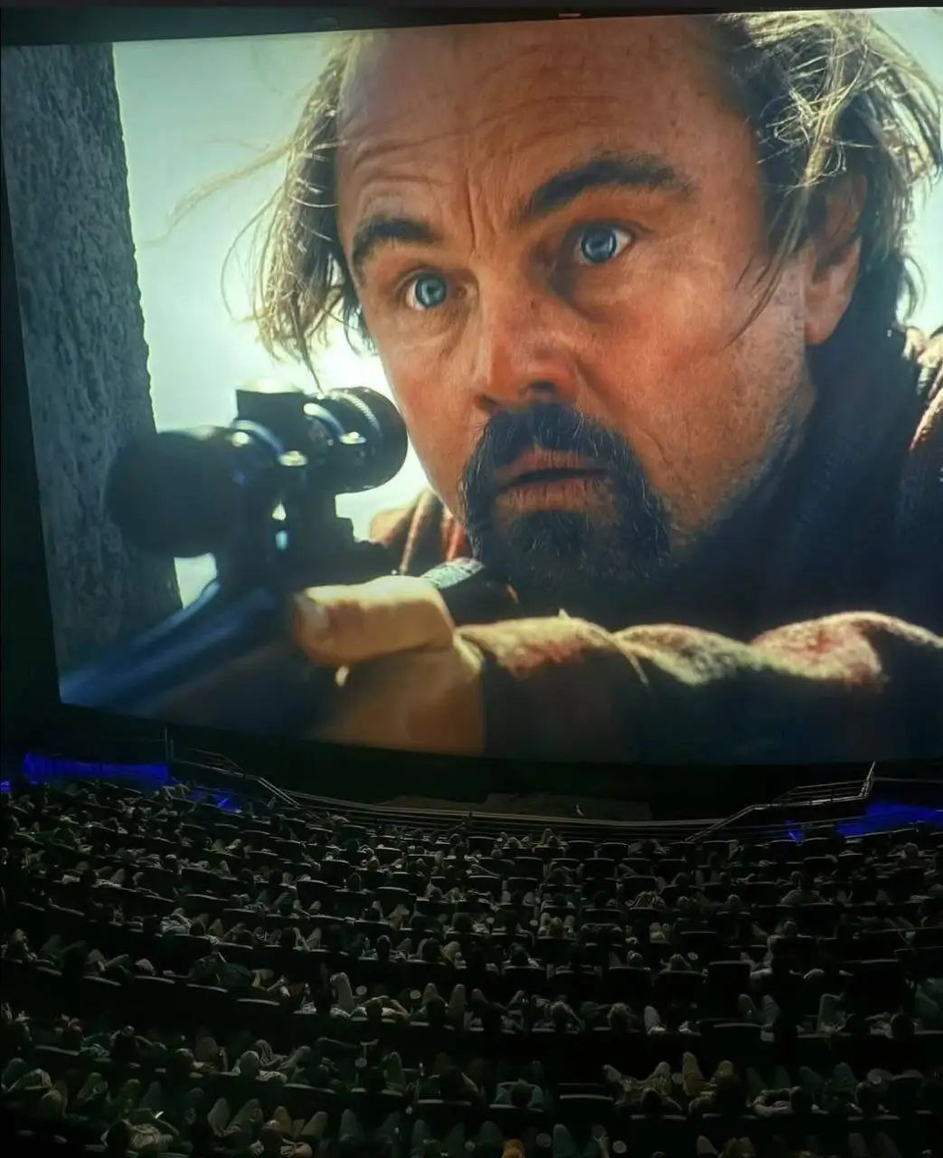 عکس هایی از اکران فیلم جدید لئوناردو دی کاپریو به روش آیمکس 70 میلیمتری
