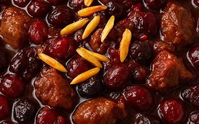 درست کردن خورش زغال اخته خوشمزه و مجلسی به سبک خانگی