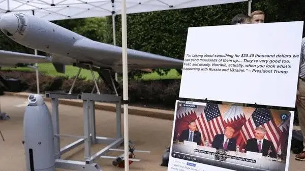 سلاح جدید آمریکا با ژنِ ایرانی! - کپی برداری آمریکا از پهپادهای انتحاری سپاه + تصاویر