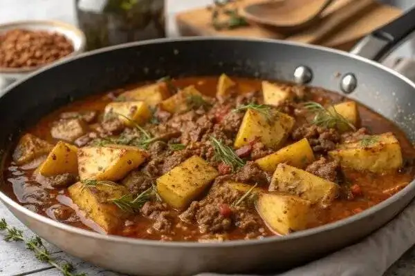 واویشکا بادمجان با گوشت چرخ کرده + روش تهیه