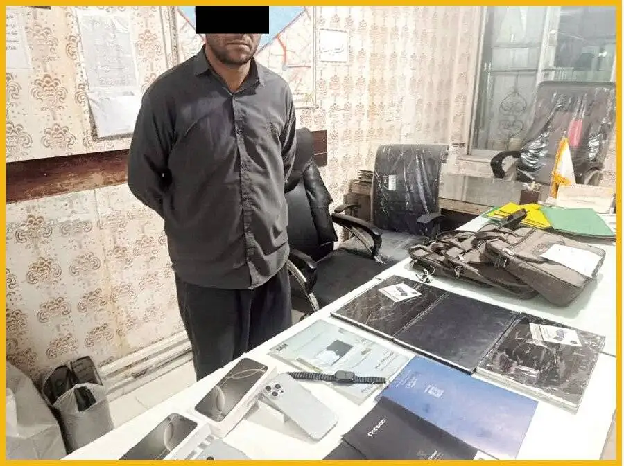 سرقت های جالب سارق شیک پوش + عکس