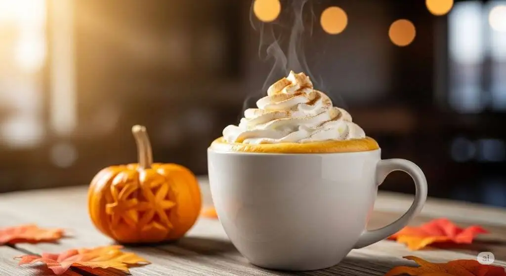 لاته پاییزی با طعم کدو و ادویه ؛ انتخاب ویژه فصل سرد