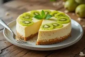 درست کردن کرم چیز کیوی با کیوی های مانده در یخچال