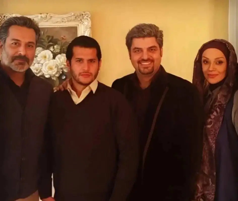 چهره جدید (الهام چرخنده) در برنامه تلویزیونی به همراه پسرش
