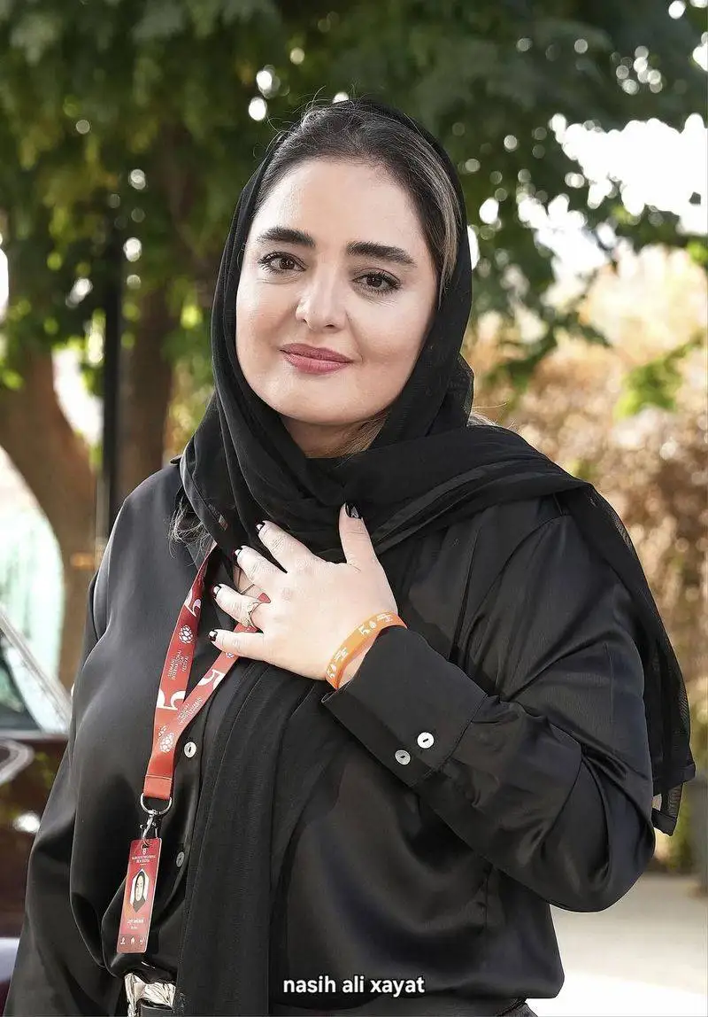 استایل متفاوت نرگس محمدی در عراق سوژه ی رسانه ها شد!