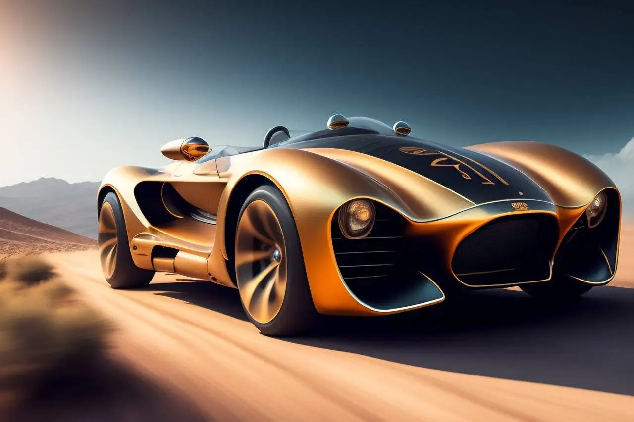 ماشینی که با ناراحتی و لبخند راننده تغییر چهره می دهد و در ترافیک کوچک می شود!