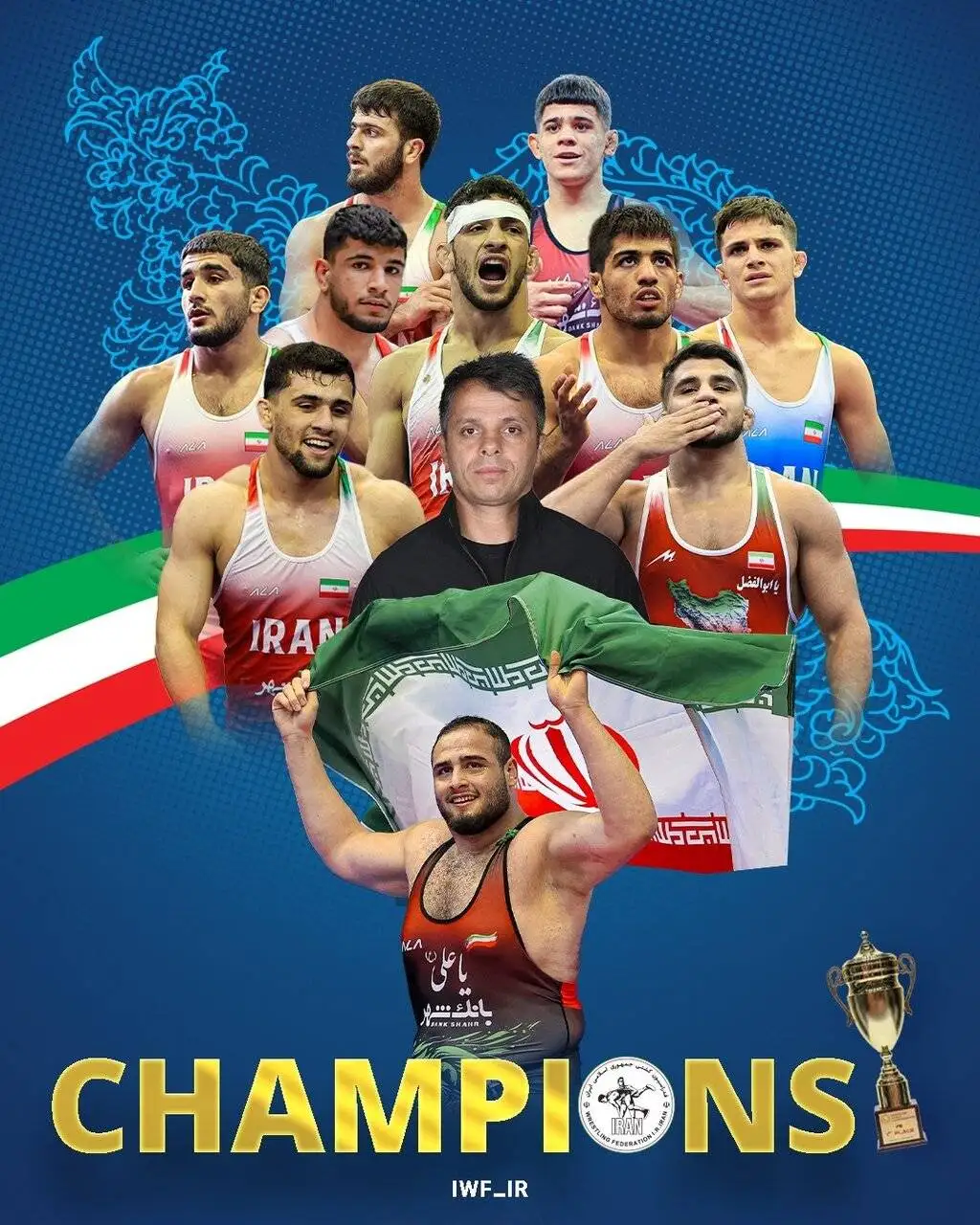 عکس - جزئیات پوکر رنگرز در تیم ملی کشتی فرنگی