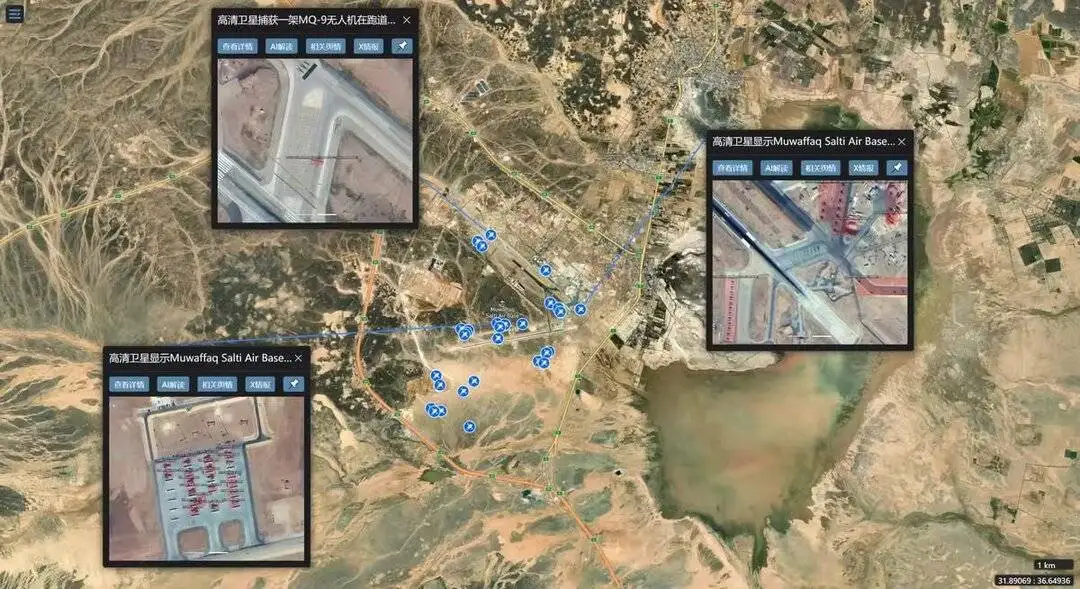 ده ها جنگنده آمریکایی در 850 کیلومتری مرز ایران+ تصاویر - پایگاه راهبردی آمریکا در اردن را بهتر بشناسیم