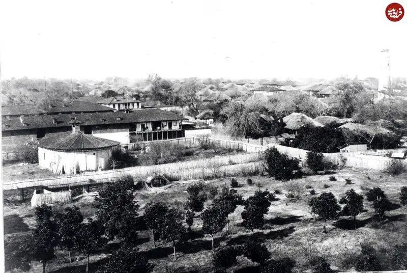 منظره رویایی (بندر انزلی) در دوران ناصرالدین شاه