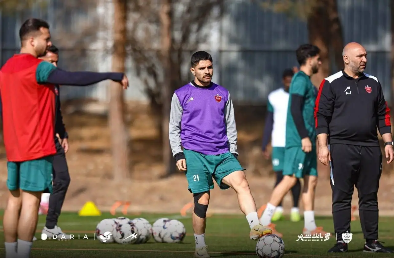 عکس - استایل ترسناک ستاره پرسپولیس برای دربی