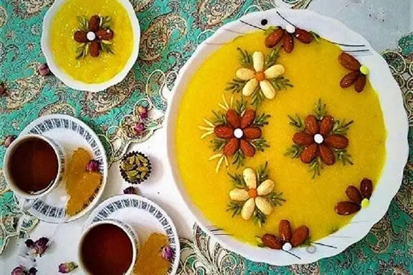 روش تهیه کاچی با شیر و آرد گندم ؛ چگونه زعفران دم کنیم ؟