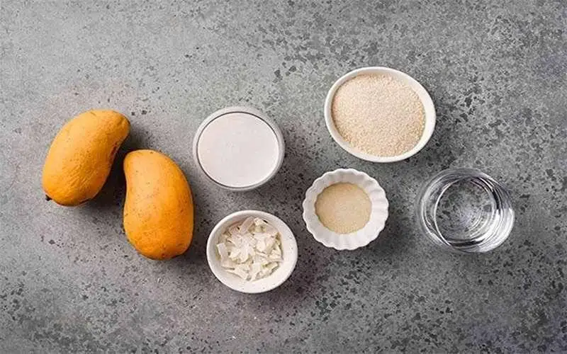 آموزش درست کردن بستنی سه بعدی انبه در خانه