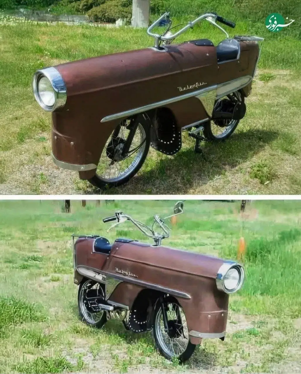 تصویر - تصویری از جالب ترین دوچرخه تولید سال 1953