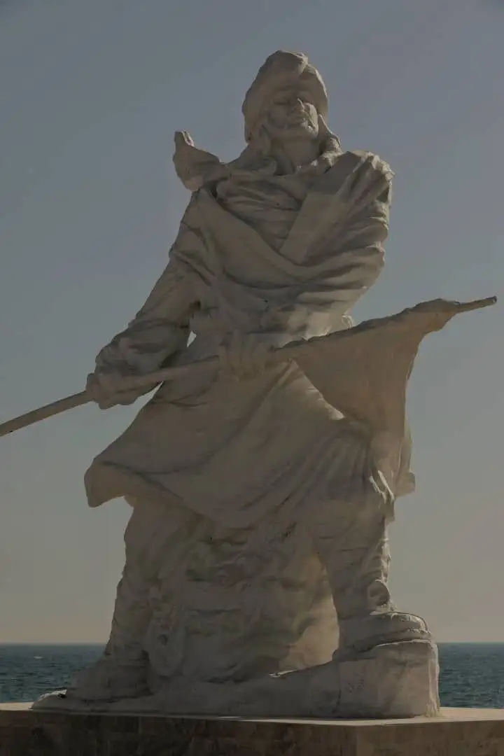 رونمایی از پیکر (دریاسالار میر همل جیهند کبیر) در چابهار