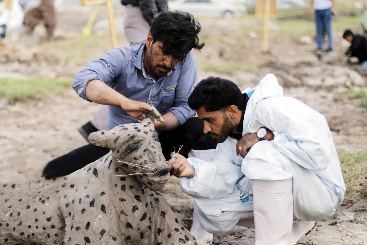 ضیافت نمکی در تالاب کجی