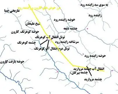 ناگفته هایی از انتقال جنجال برانگیز آب اصفهان به یزد + نمودارها و عکس ها