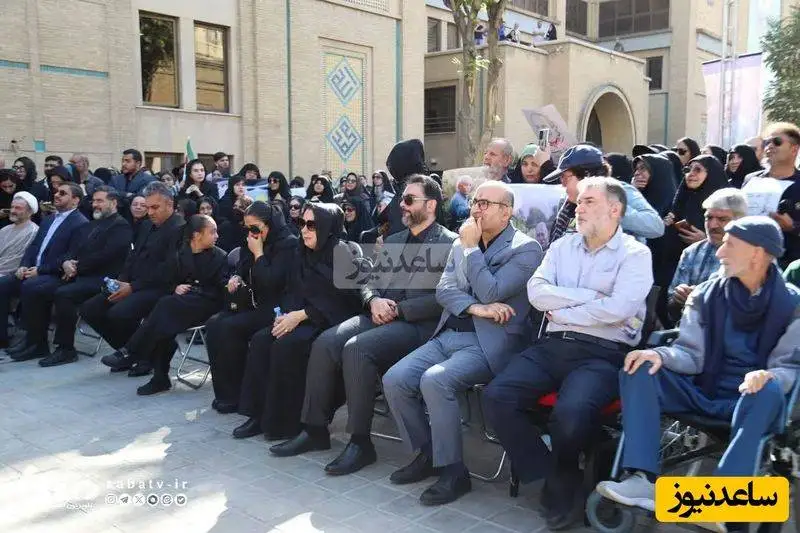 تصاویر - از حضور پژمان بازغی، زینب سلیمانی و تا مهوش وقاری، حسین یاری و سایر چهره های معروف در مراسم خاکسپاری محمد کاسبی ....