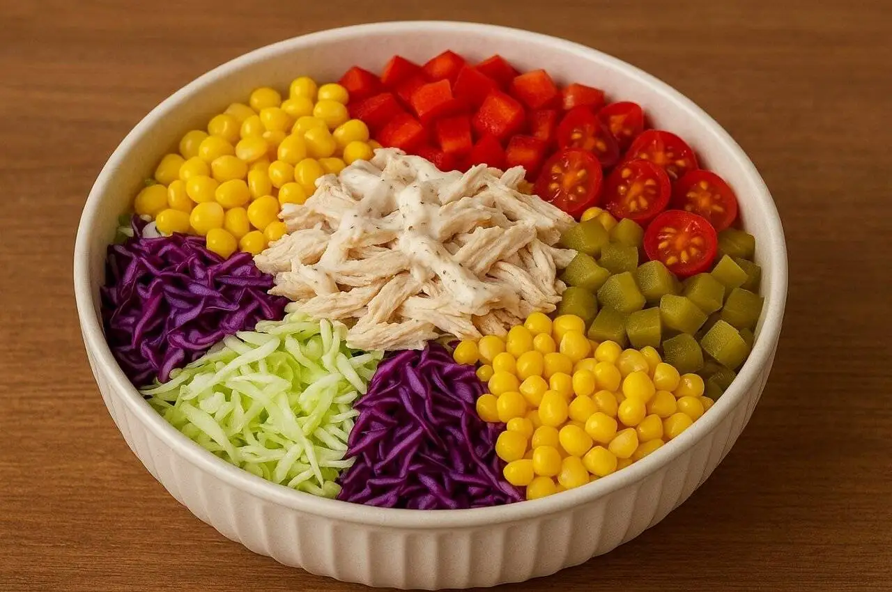درست کردن سالاد مکزیکی