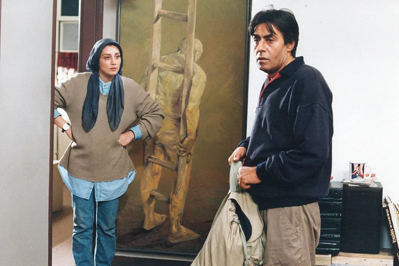 هدیه تهرانی، خسرو شکیبایی و ناصر تقوایی 24 سال پیش در پشت صحنه (کاغذ بی خط) - عکس