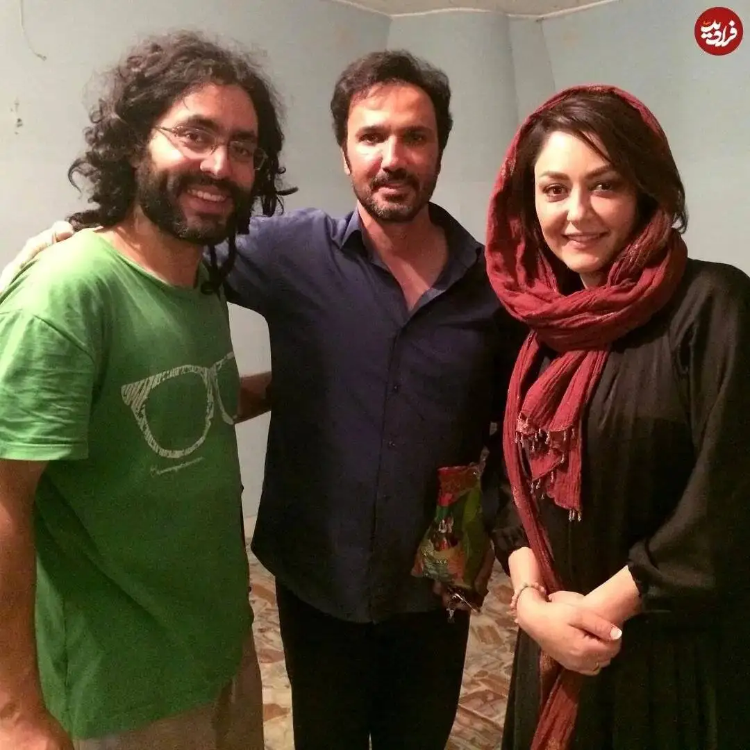 شقایق فراهانی در 41 سالگی در کنار محمدرضا فروتن، سال1394 - عکس