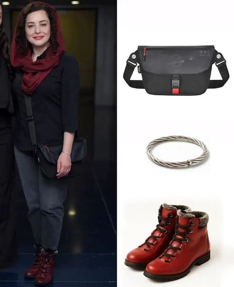 استایل پاییزی مهراوه شریفی نیا در اکران فیلم جدیدش - سادگی و دقت استایلی شیک ساخت