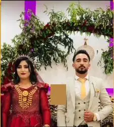 مرگ همزمان نوعروس و تازه داماد در خوی + عکس 
