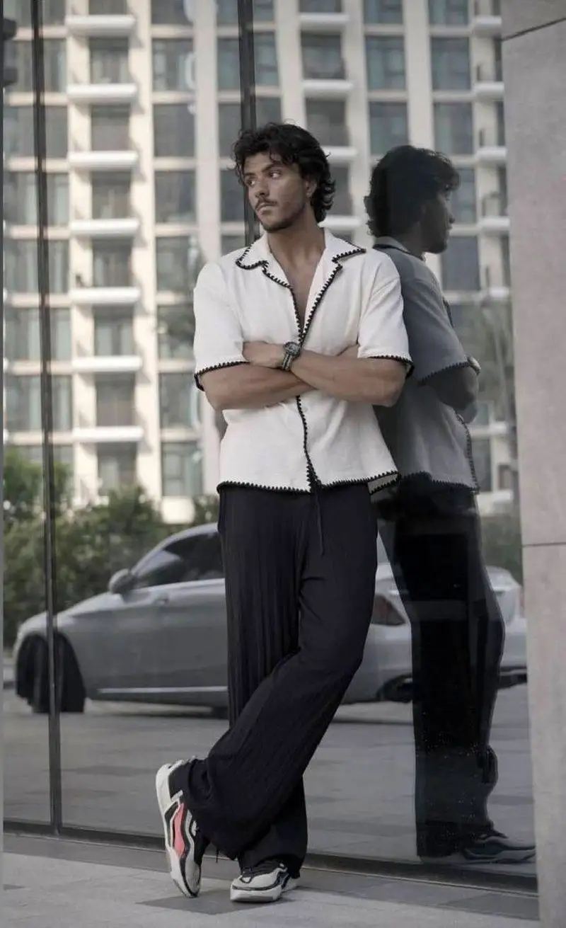 عکس پسر خوش تیپ و خارجکی همای سریال پایتخت در واقعیت