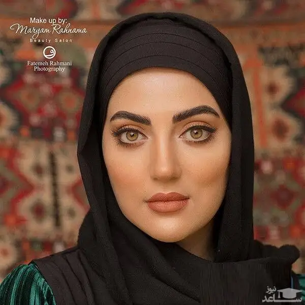 بررسی آرایش متفاوت هلیا امامی - با چشم های عسلی اش هارمونی خاصی داره+ عکس