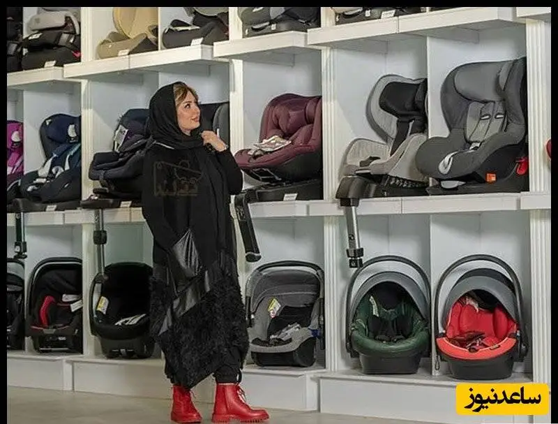 تصاویر - سیسمونی زیبا و شیک نیوشا ضیغمی برای دخترش لنا از یک مغازه لاکچری و گرون قیمت - چه عروسکای ناز و گوگولی