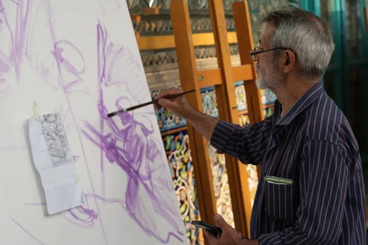 هنر دینی از ایمان قلبی شروع می شود نه از سفارش یا تکنیک!