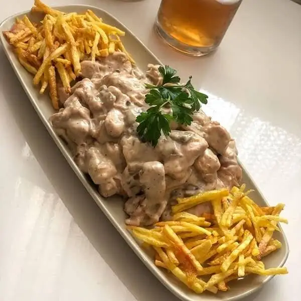 درست کردن چیکن استراگانف ساده رستورانی با طعم بسیار عالی