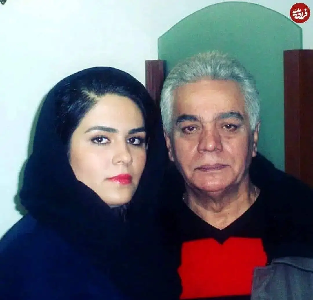 (چنگیز وثوقی) در 71 سالگی و در کنار دخترش غنچه؛ سال 98 +عکس