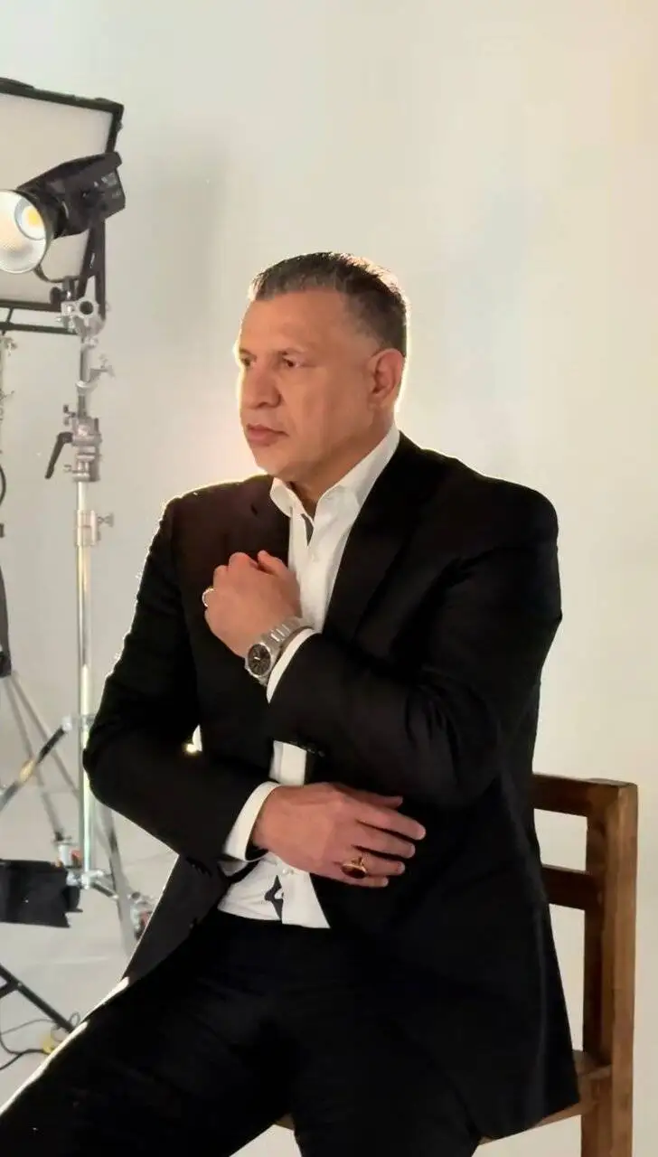 تصویر - علی دایی مدل یک برند شد!