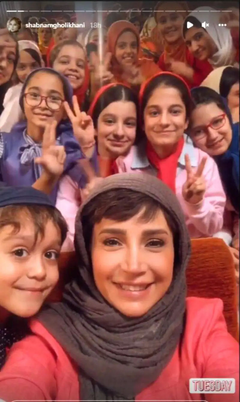 تغییر چهره فاحش شبنم قلی خانی بازیگر نقش حضرت مریم بعد از 24 سال!