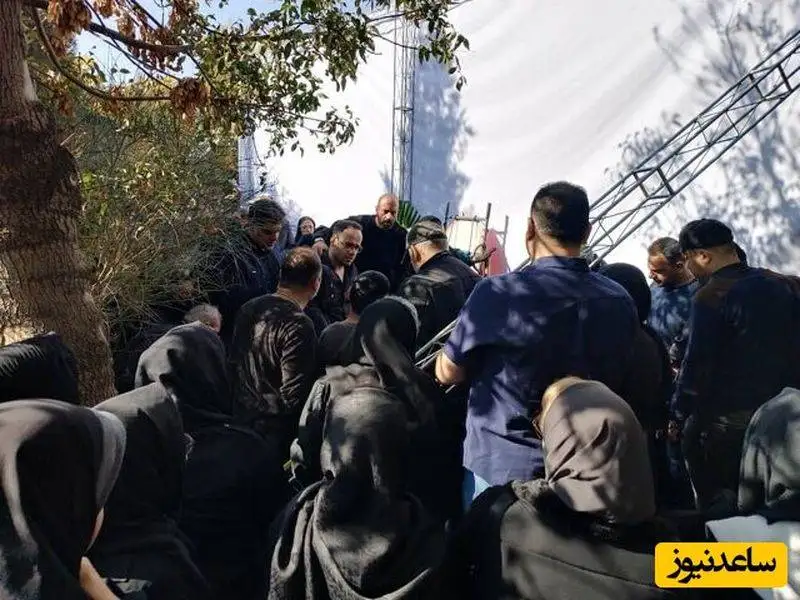 بررسی مراسم تشییع خانم بازیگر پَرپَر شده سریال خاتون - الهام شکیب بعد مرگش معروفتر شد - روحش شاد و یادش گرامی+عکس