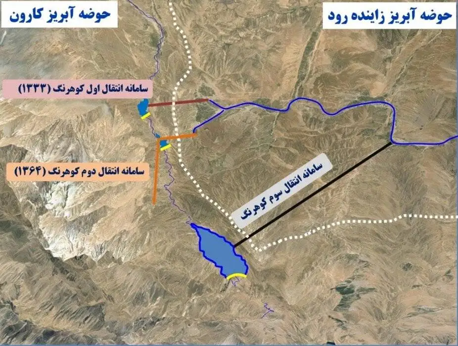 ناگفته هایی از انتقال جنجال برانگیز آب اصفهان به یزد + نمودارها و عکس ها