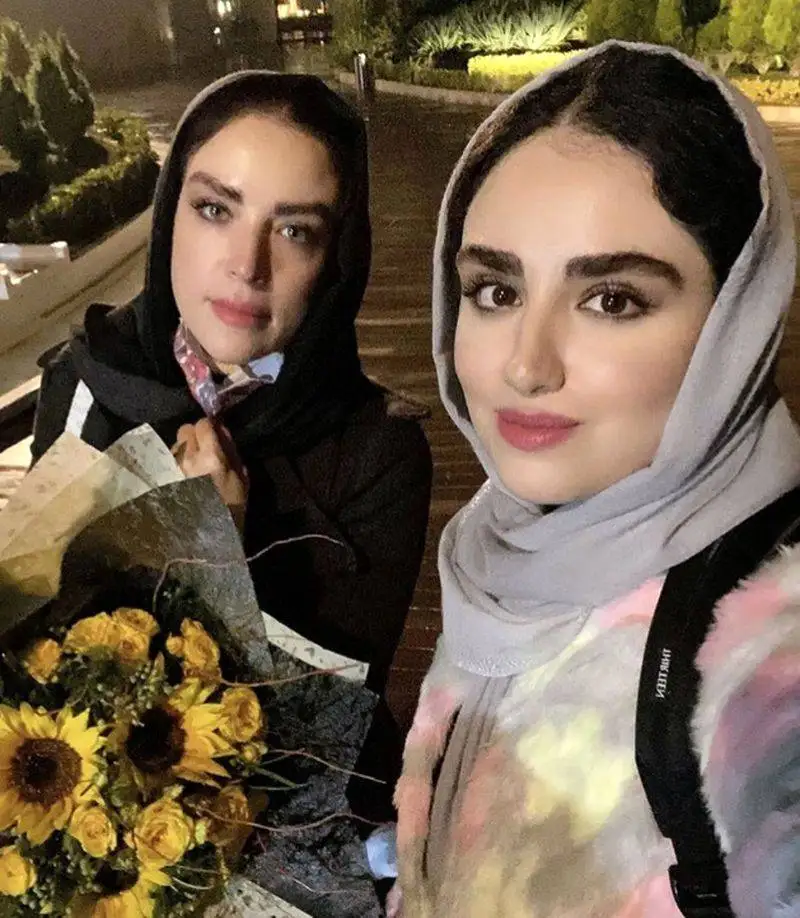 زیبایی خیره کننده مادر هانیه غلامی بازیگر سریال (یزدان) همه رو شوکه کرده - زیبایی ارثی مادر و دحتر
