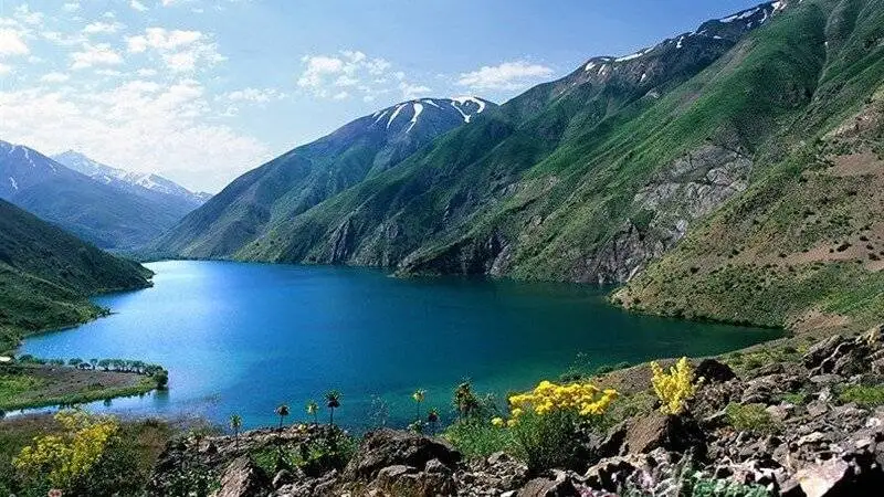 منطقه ای در ایران که با زمین لرزه به وجود آمد و دریاچه شد + ویدیو و عکس