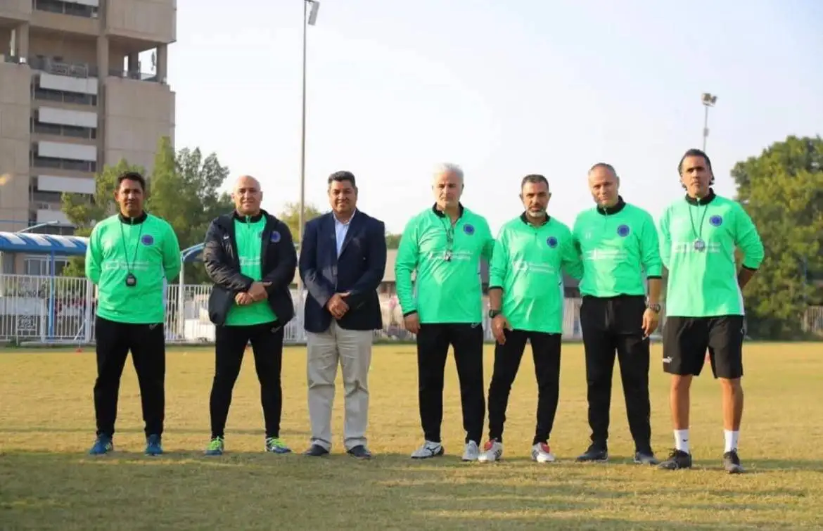 تصویر - منصوریان مربی محبوبش را به عراق برد!