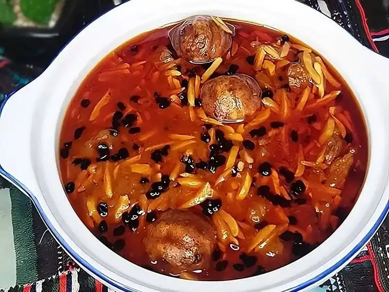 درست کردن خورشت خلال خوشمزه و مجلسی کرمانشاهی