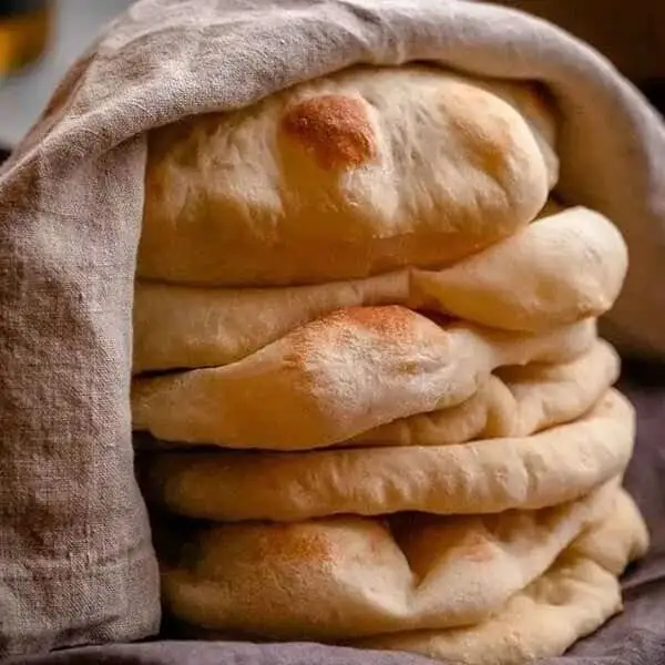 درست کردن نان پیتا