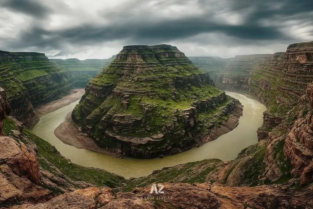 عکسی شگفت انگیز از گرند کنیون ایران