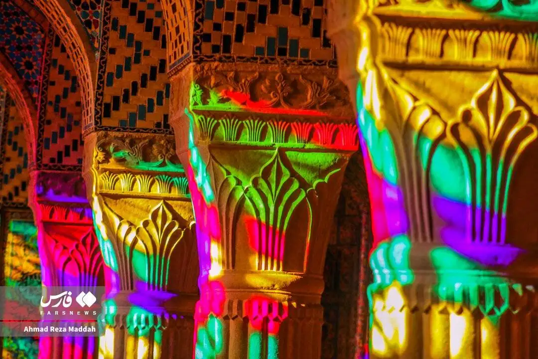 مسجد صورتی شیراز کجاست ؟ + عکس مسجد صورتی شیراز