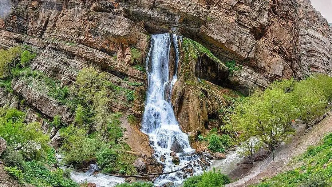 عروس آبشارهای ایران اینجاست + تصاویر
