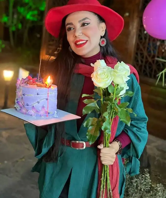 عکس سفر در زمان - چهره زیبای (راحیل) سریال یوسف پیامبر خارج از سریال - استایل خوشرنگ مریم بخشی در جشن تولد 42 سالگی اش ...