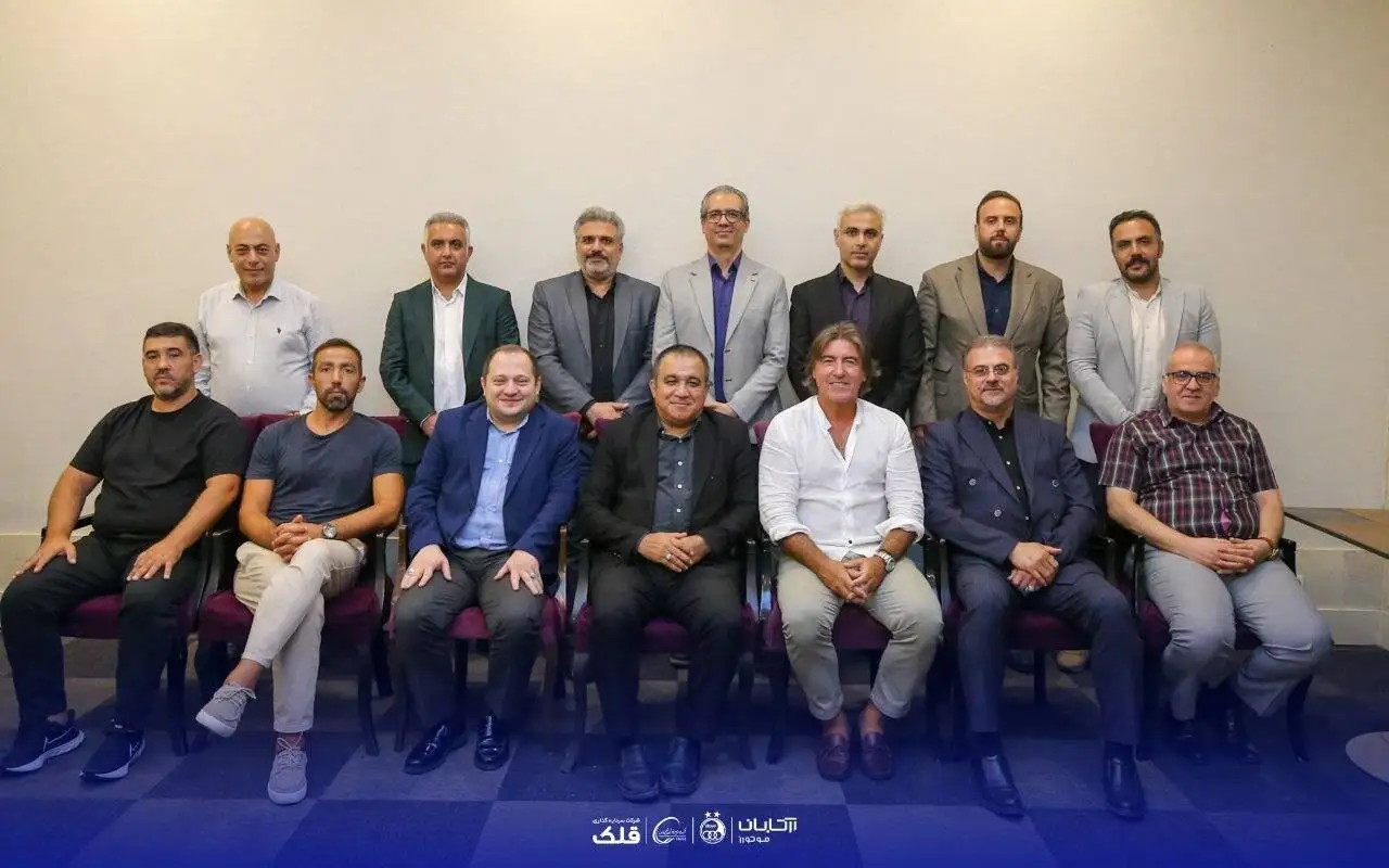 تصویر - اولین جلسه ساپینتو پس از بازگشت به ایران